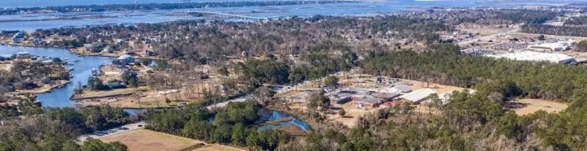 Aerial of Cape Carteret