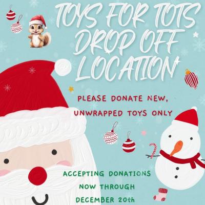 Santa and toys for tots drop off location